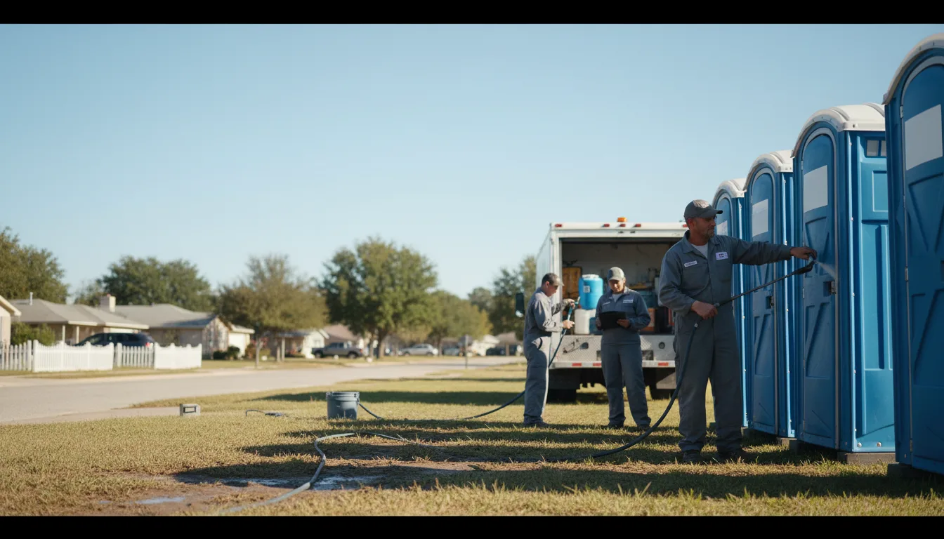 Long-Term Portable Toilet Rental in Underwood, IA near me